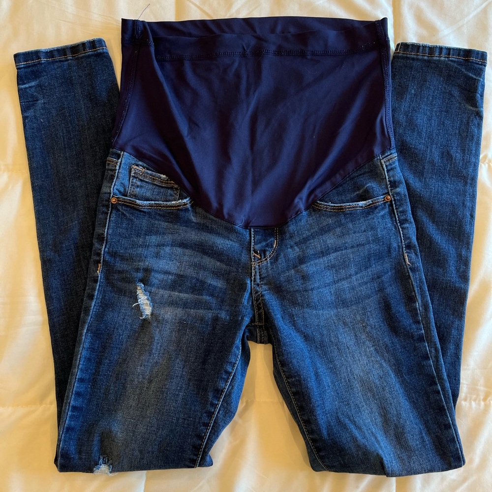 PinkBlush Distressed Skinny * Maternity*